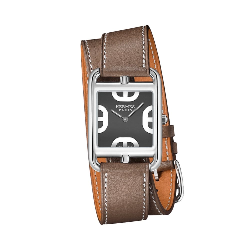 HERMES CAPE COD GMT WATCH