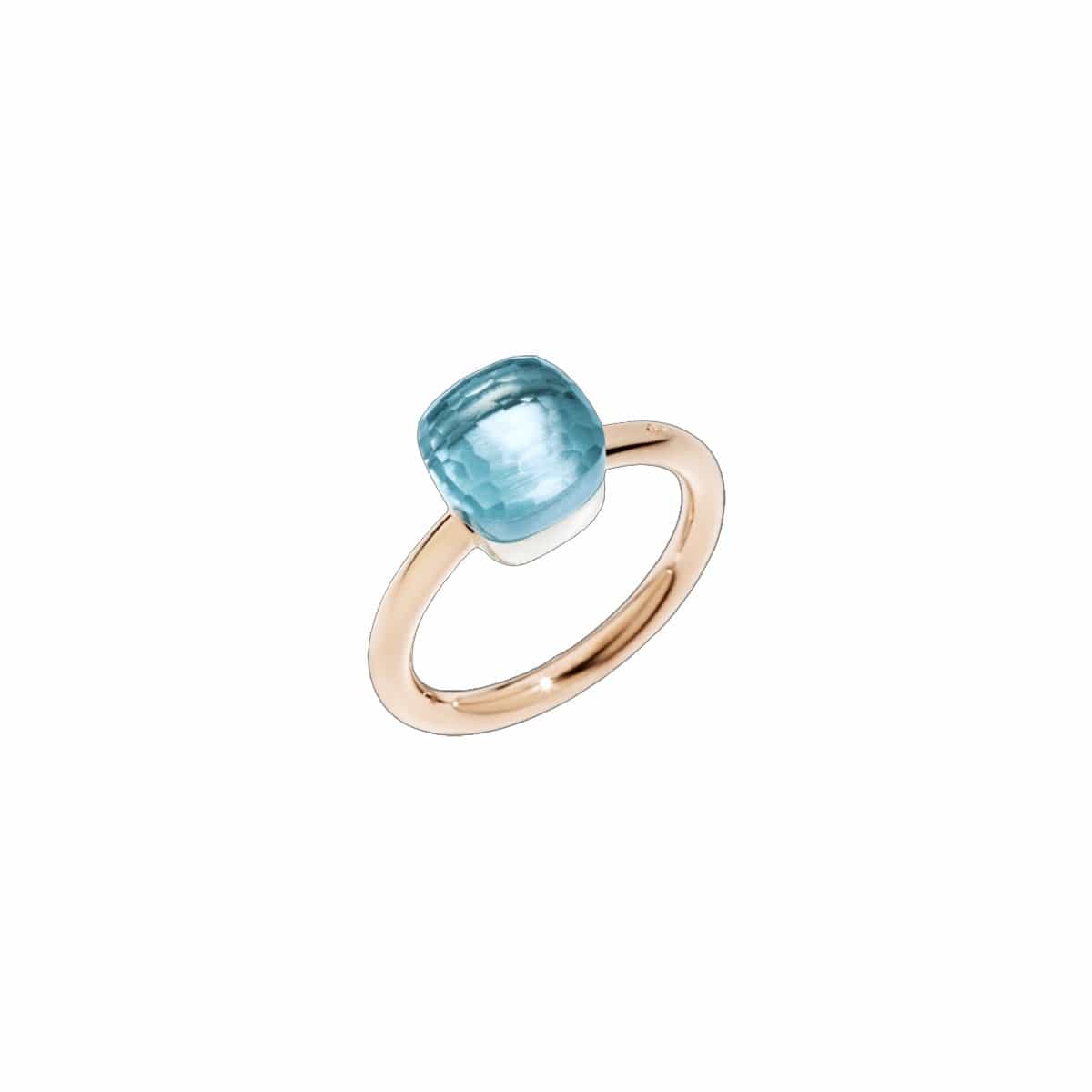 Sky Blue Topaz Nudo Petit Ring by Pomellato | Diamond Cellar