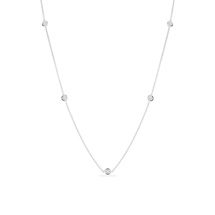 5-Station Diamond Necklace