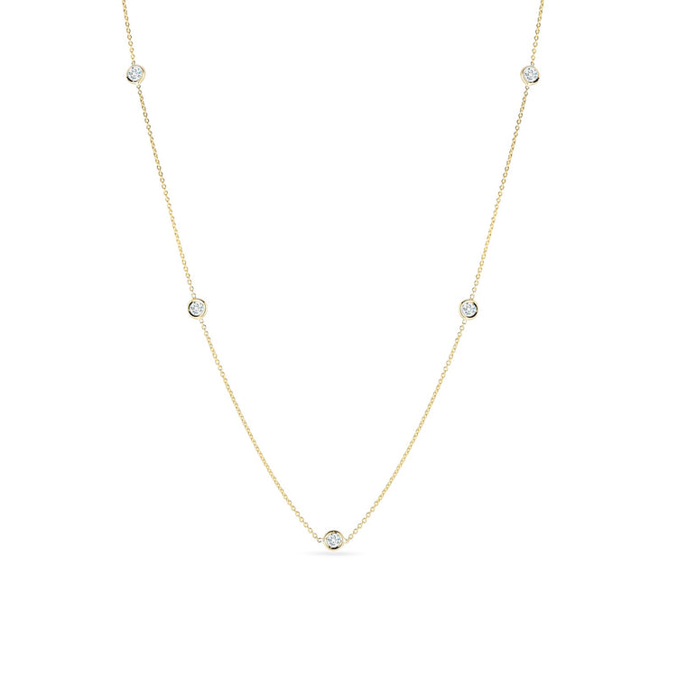 5-Station Diamond Necklace