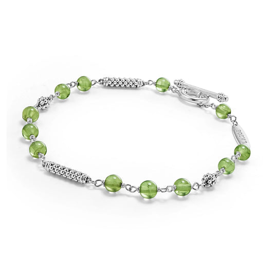 Peridot Beaded Bracelet