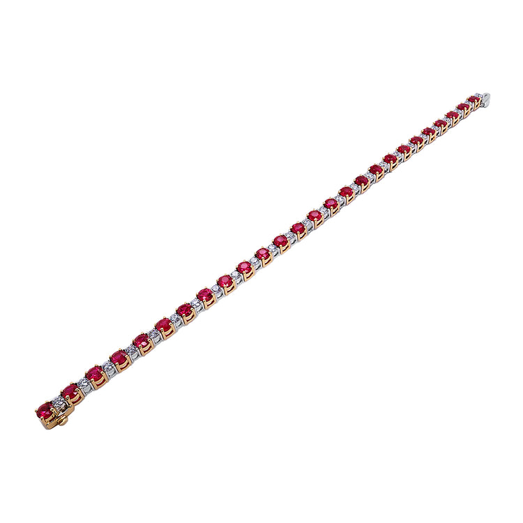 Ruby and Diamond Bracelet