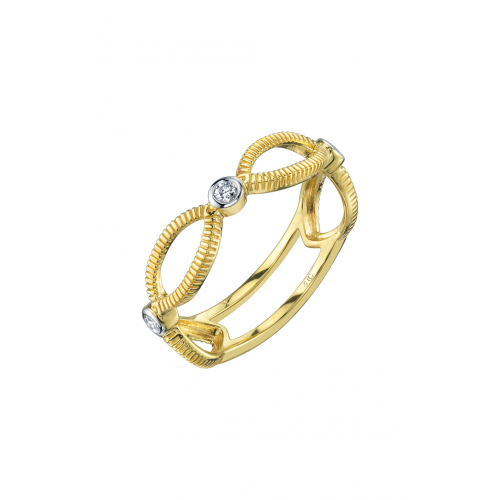 18k Yellow Gold Band