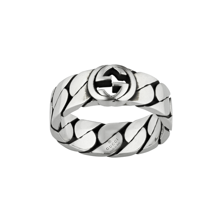 Wide Interlocking G Ring