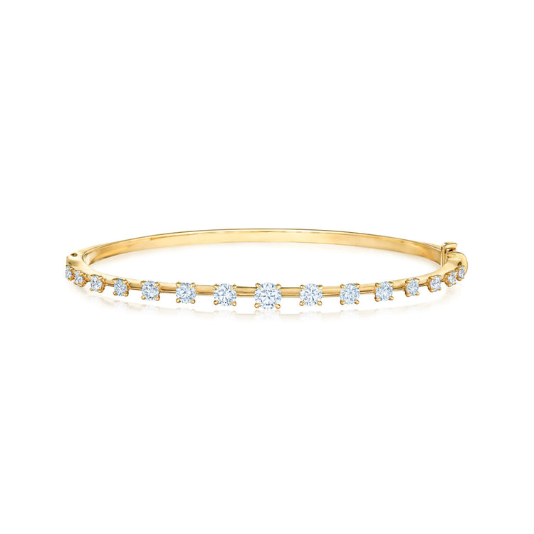 Starry Night Bangle with Diamonds