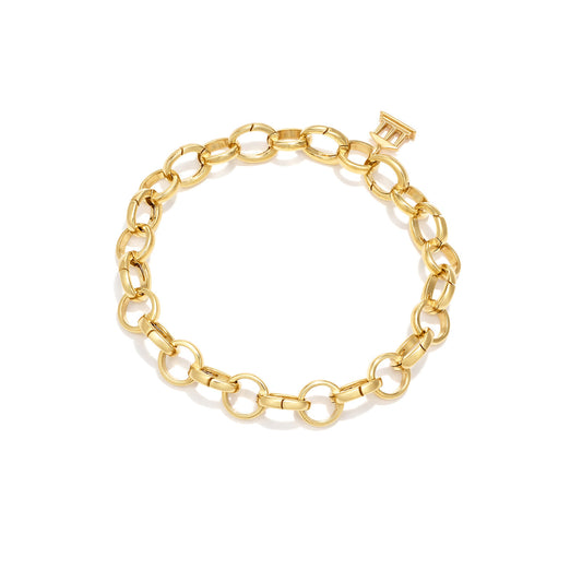 18K Temple Charm Bracelet