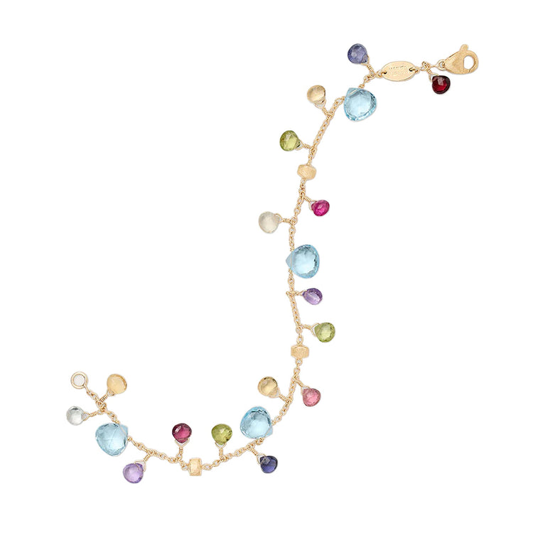 Single-Strand Gemstone Bracelet, Topaz Accents