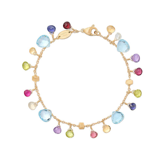 Single-Strand Gemstone Bracelet, Topaz Accents