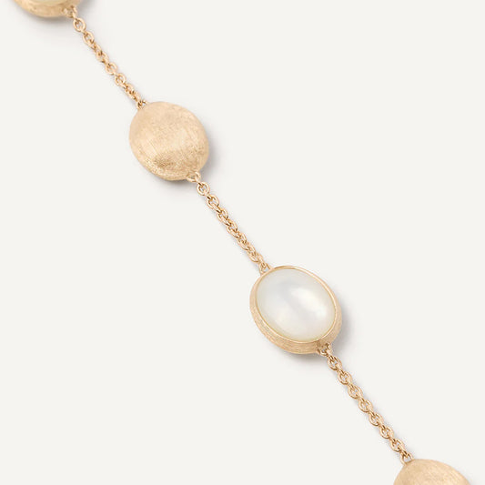 Siviglia Mother of Pearl & Gold Bracelet