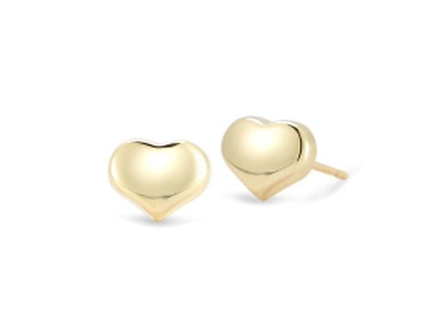 Small Heart Stud Earrings