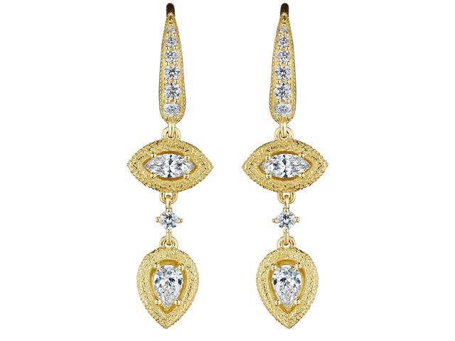 Diamond Drop Earrings