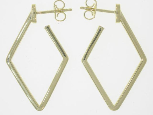 Small Square Hoop Earrings