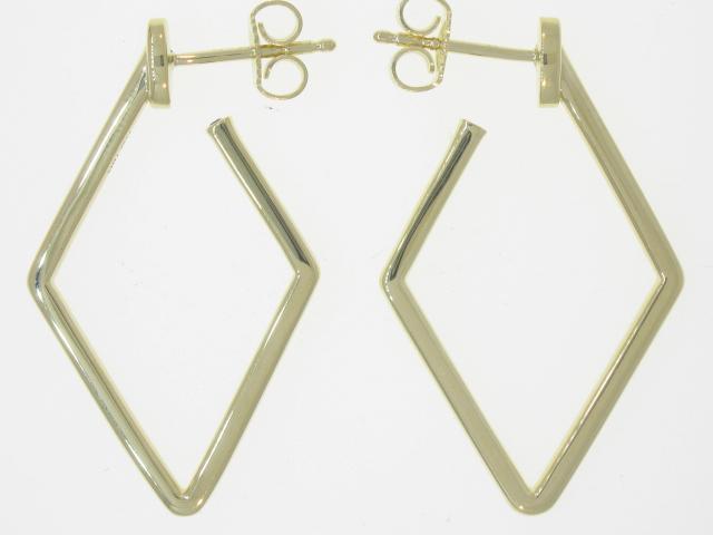 Small Square Hoop Earrings