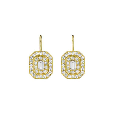 Diamond Classic Deco Earrings