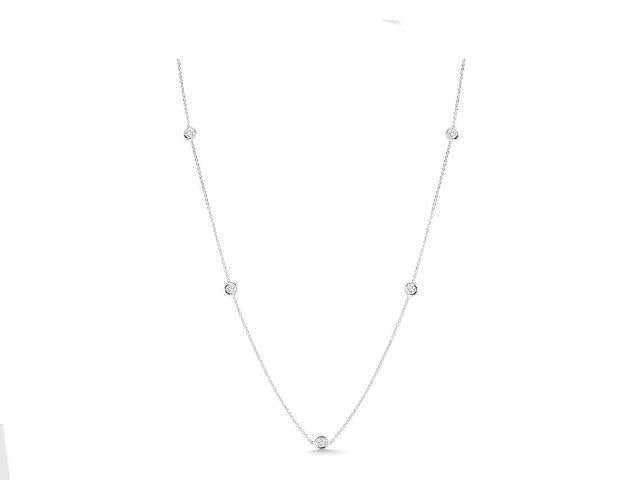 5-Station Diamond Necklace