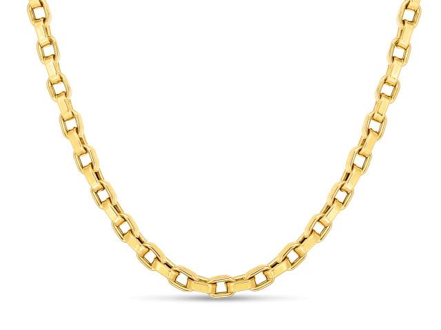 Square Link Chain Necklace (17 inches)