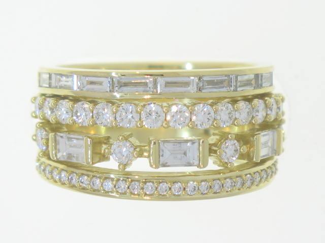 Diamond 4-Row Band