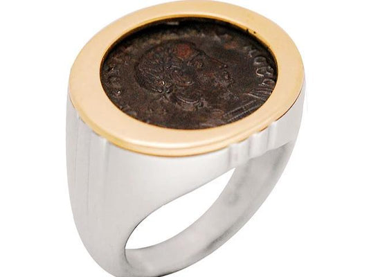 Roman Coin Ring