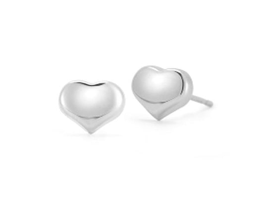 Small Heart Stud Earrings