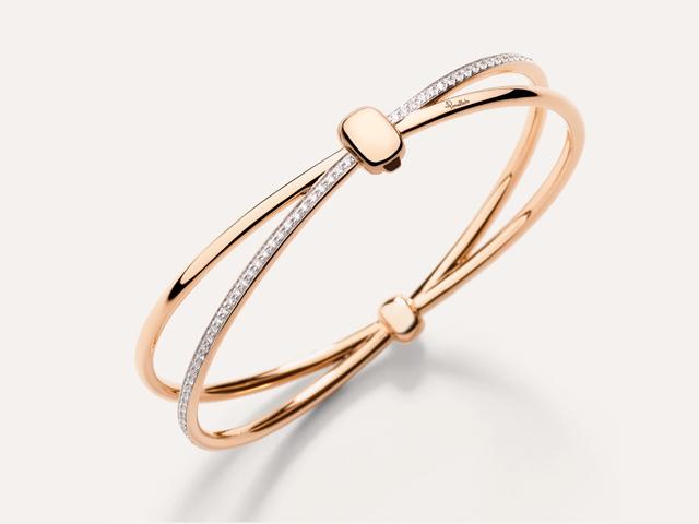 Together Bangle with Diamonds