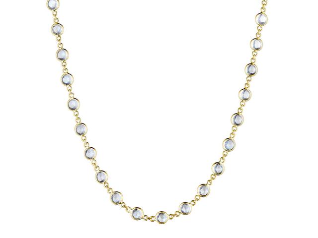 Moonstone Chain Necklace