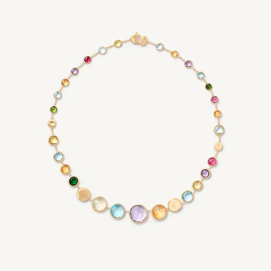 Graduated Mixed Gemstone Collar