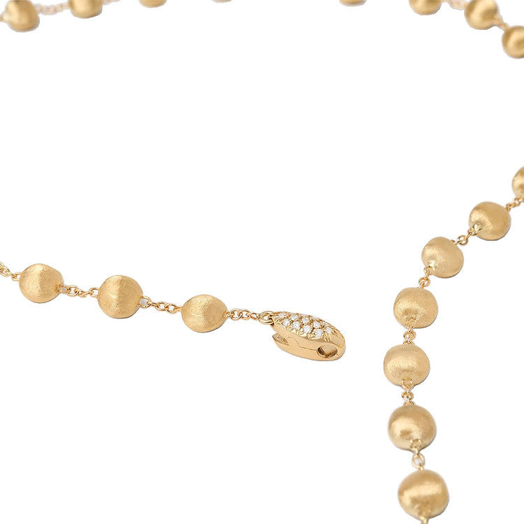 Lariat Necklace With Diamond Pavé Clasp