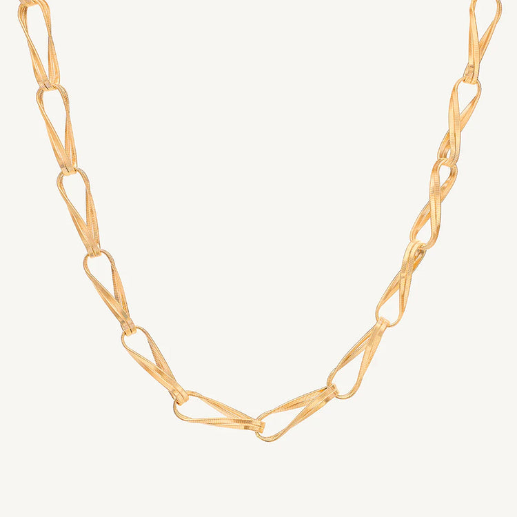 Marrakech Onde Twisted Double Coil Link Necklace