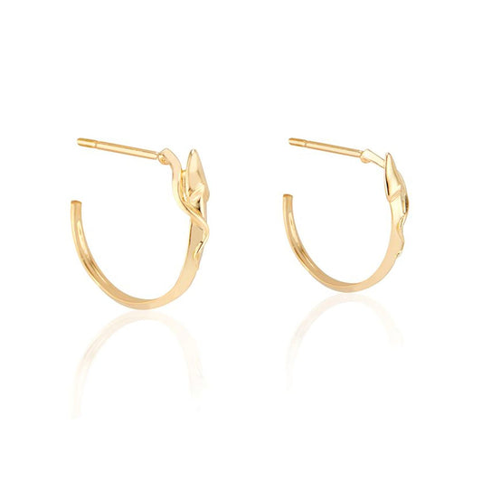 Small Snake Hoops