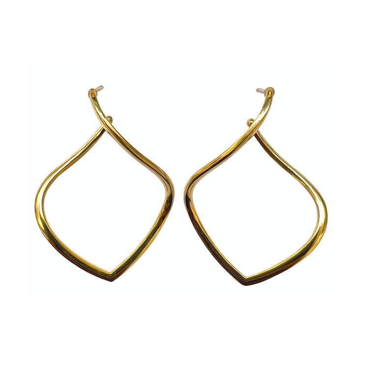 Jumbo Willow Hoop Earrings