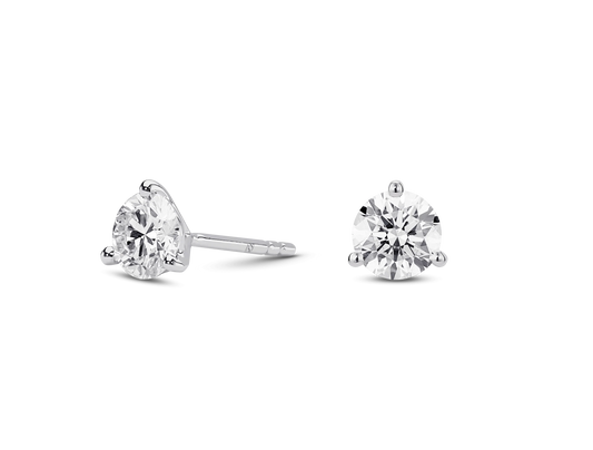 Lab-Grown Diamond Studs (1 carat)