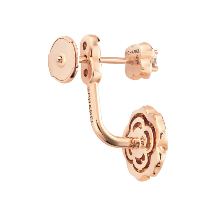 Extrait De Camélia Single Earring with Diamonds