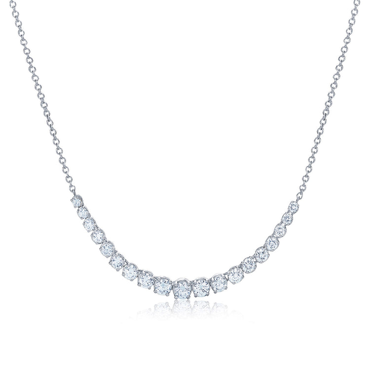 Riviera Demi Necklace with Diamonds