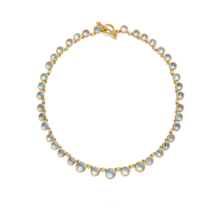 18K Blue Moon Necklace