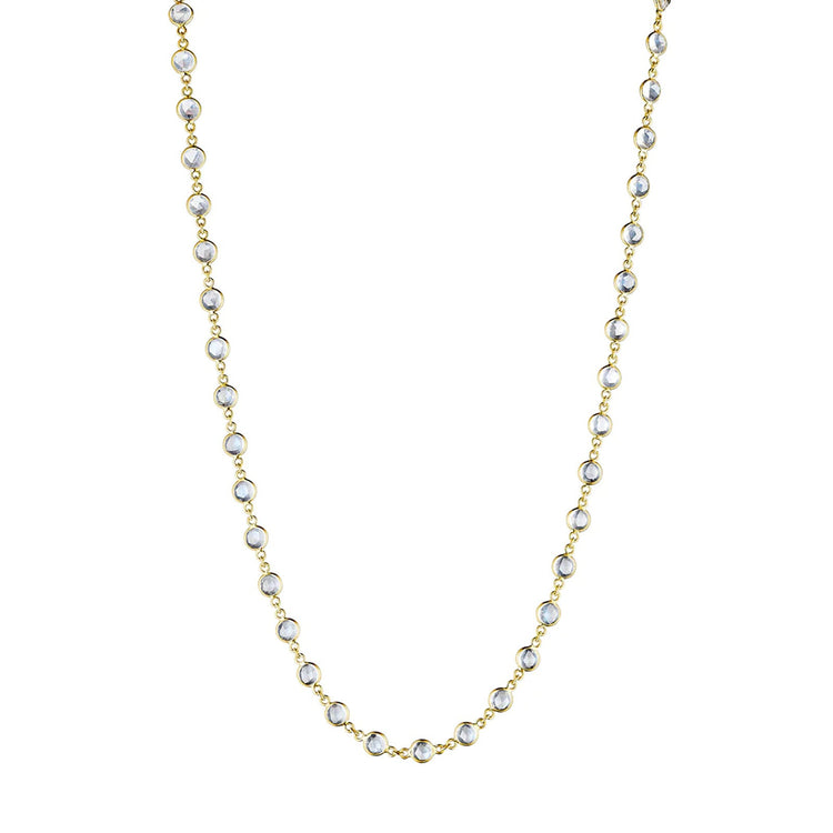 Moonstone Chain Necklace