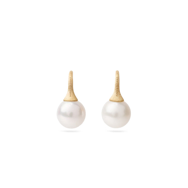 Africa Pearl Drop Earrings