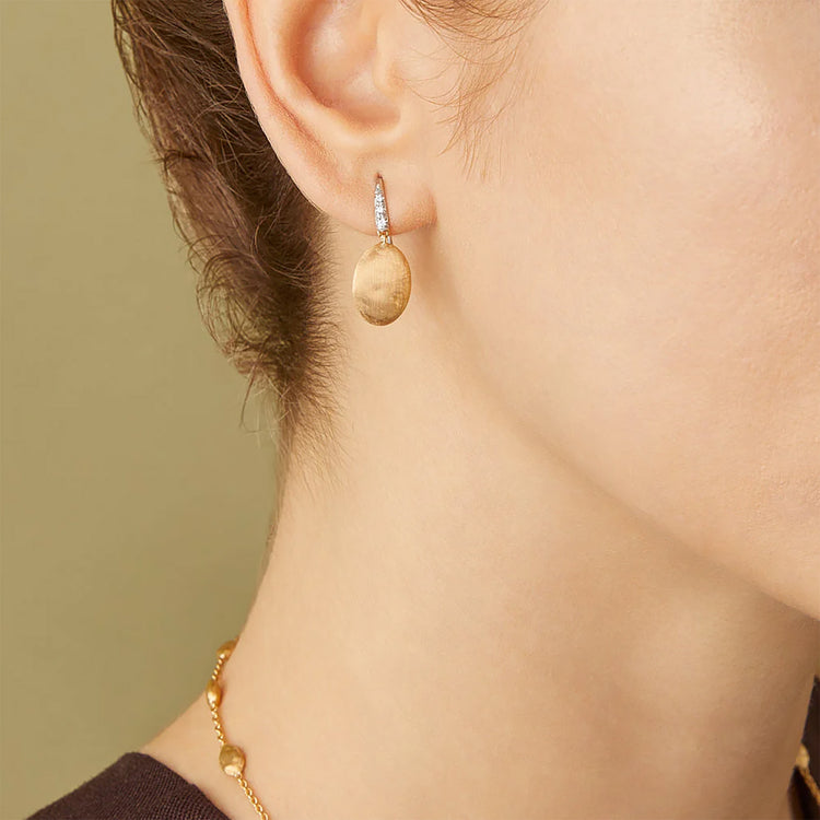 Siviglia Drop Earrings with Diamonds