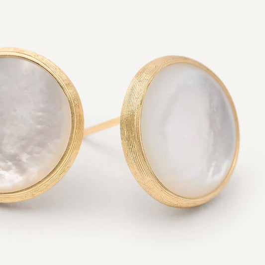 Jaipur Mother of Pearl Medium Stud Earrings