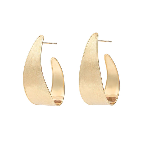 Lunaria Graduate Medium Hoop Earrings