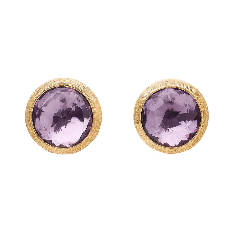 Jaipur Amethyst Stud Earrings