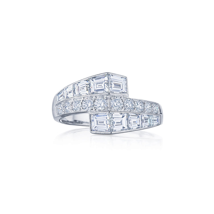 Splendor Wraparound Ring with Diamonds