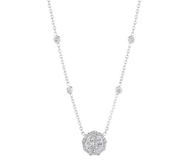 Diamond Illusion Set Pendant