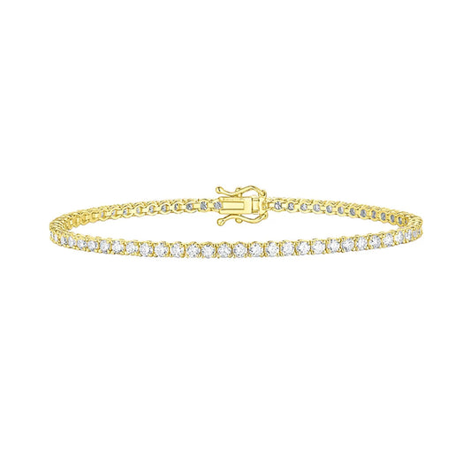 Lab Grown Diamond Tennis Bracelet