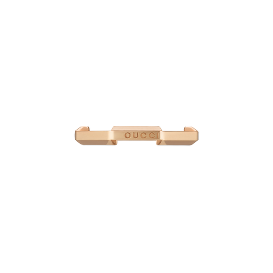 18K Rose Gold Link to Love Ring