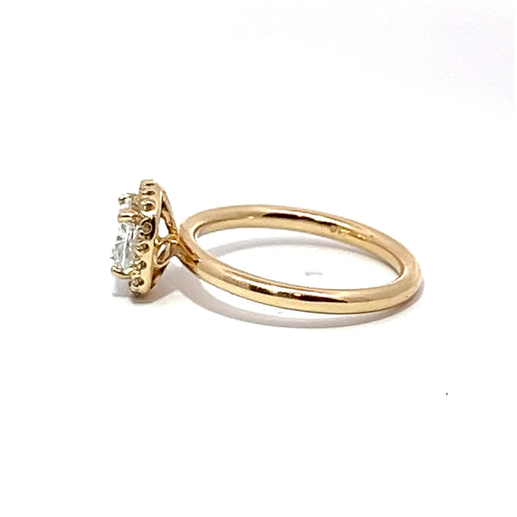 Lab Grown Diamond Halo Ring