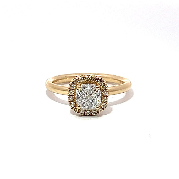 Lab Grown Diamond Halo Ring