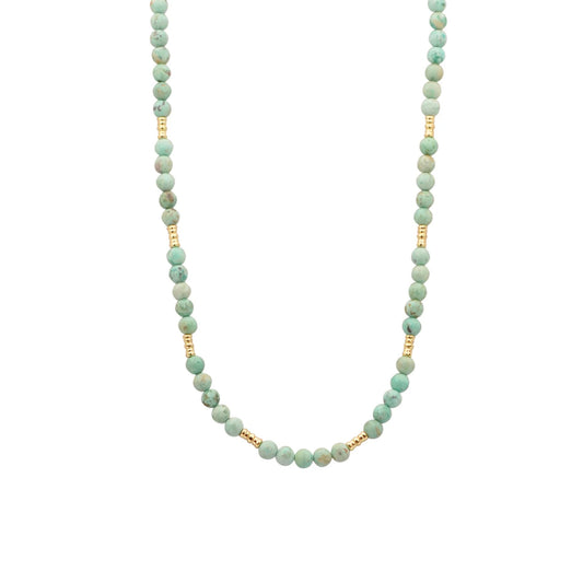 Turquoise Bead Necklace