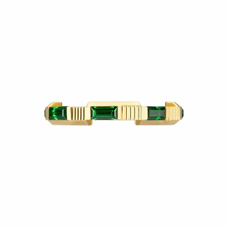 Link To Love Gucci Green Tourmaline Ring