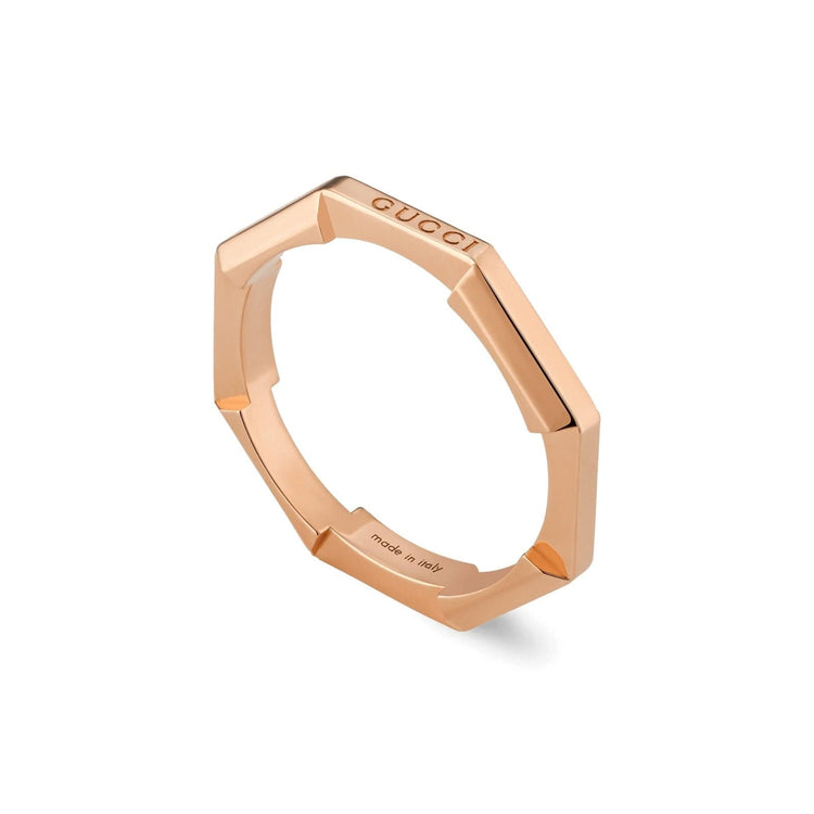 Link To Love Gucci Mirrored Ring