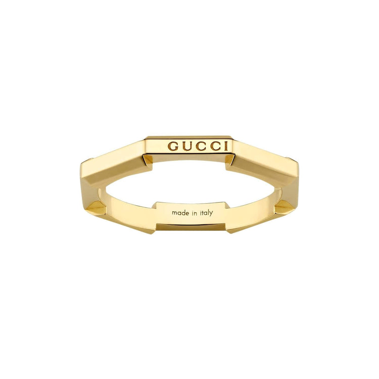 Link To Love Gucci Mirrored Ring